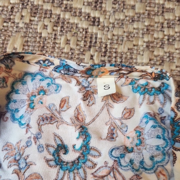 Floral Print Women's Robe - Picture 6 of 6